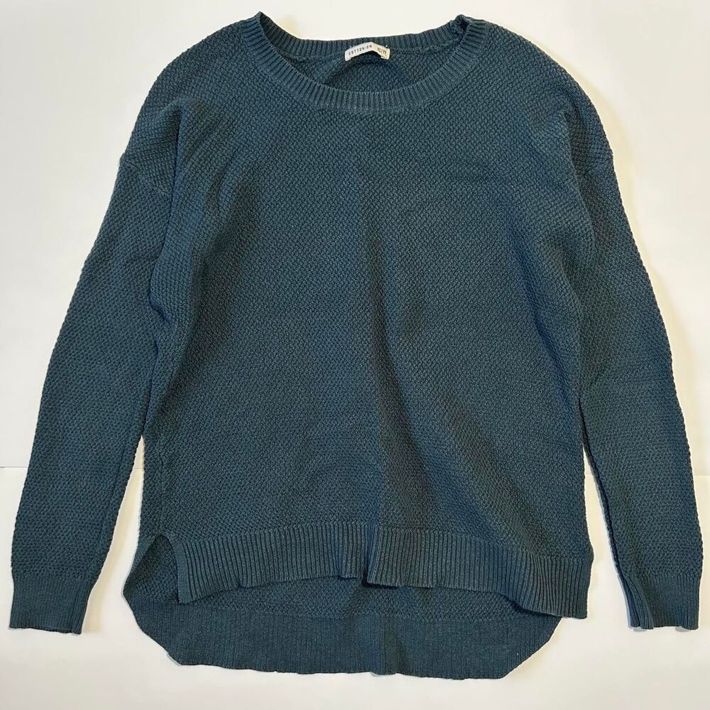 Cotton-on Women's Blue and Green Jumper